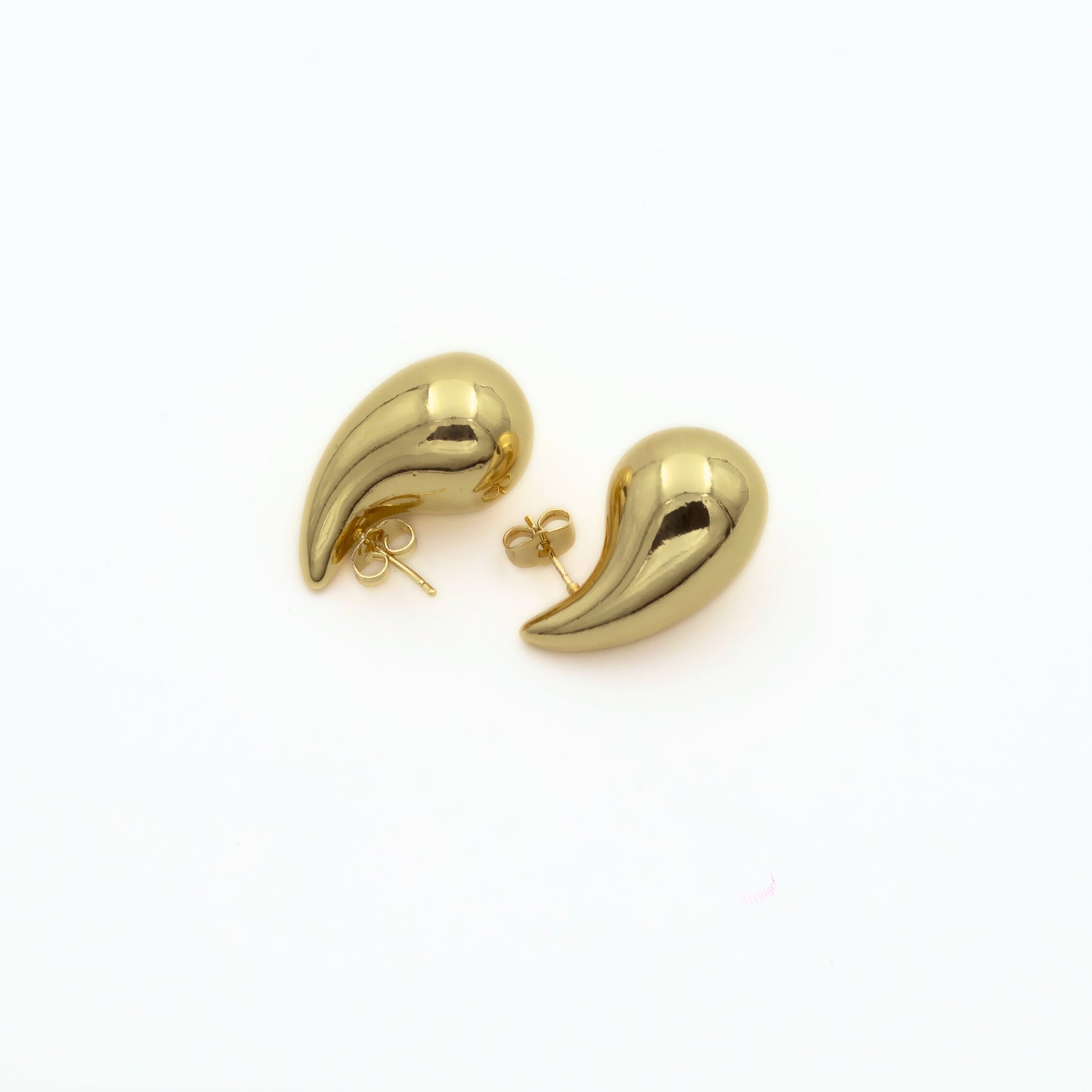 Gold Plated Anti Tarnish Earrings - Ophelia Studs