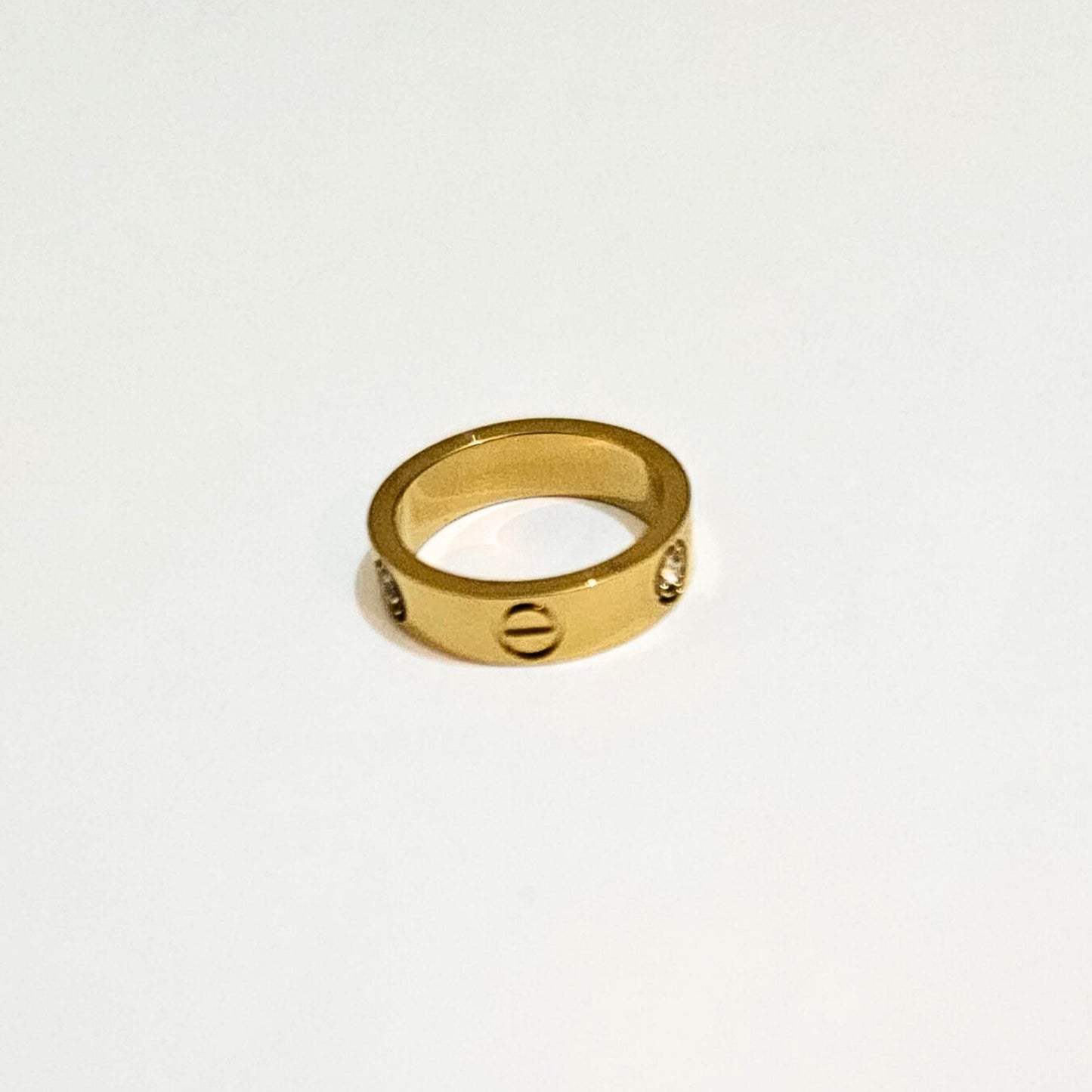 Gold Plated Anti Tarnish Ring - Gracie Statement Ring