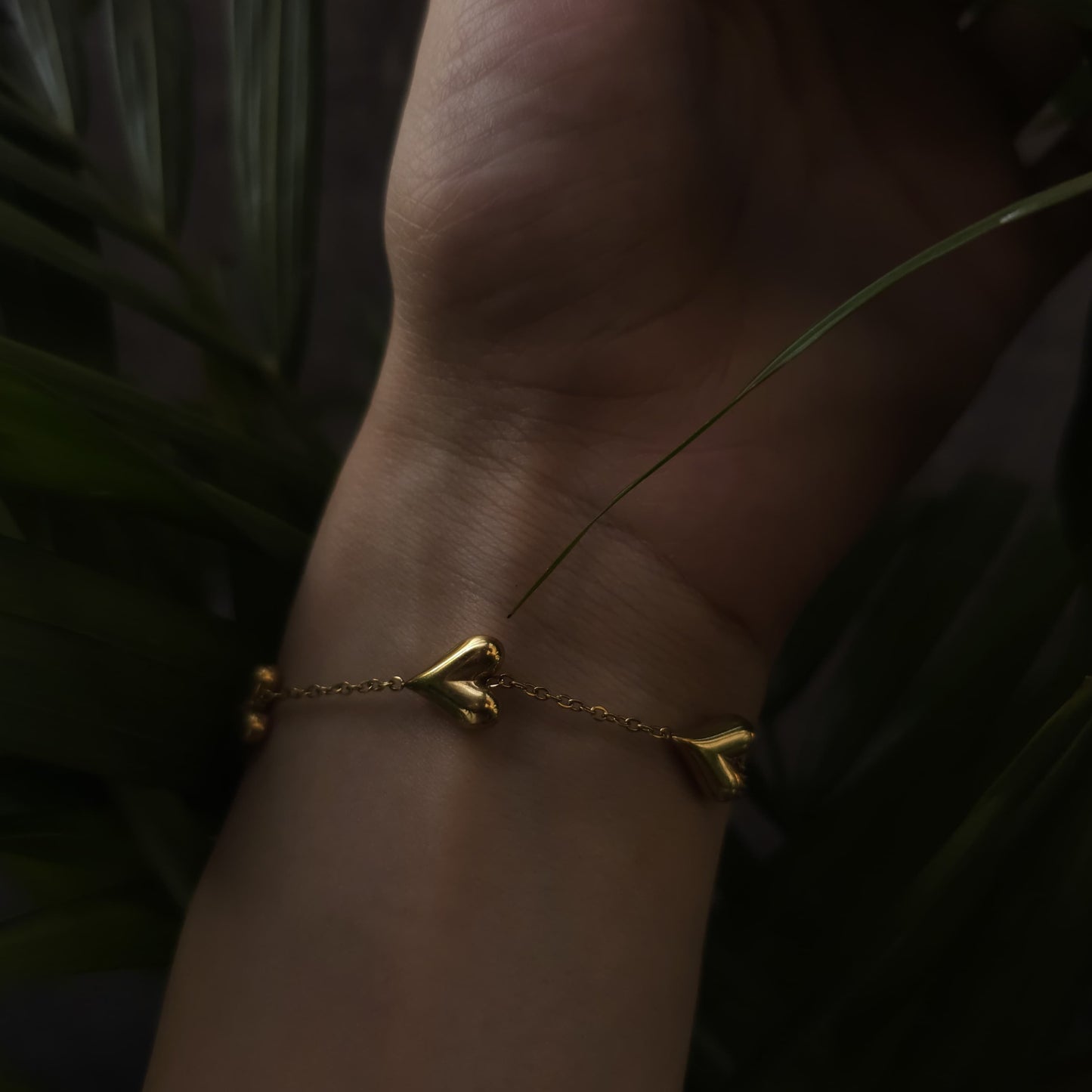 Gold Plated Anti Tarnish Bracelet - Amore Bracelet