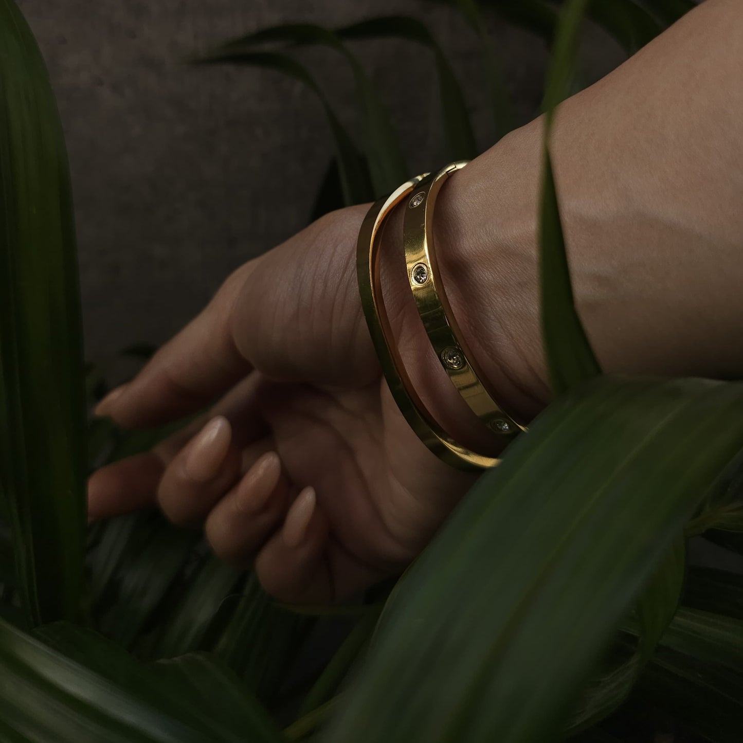 Gold Plated Anti Tarnish Bracelet - Adora Cuff Bracelet