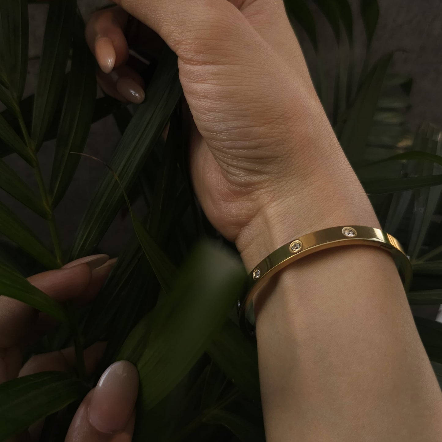 Gold Plated Anti Tarnish Bracelet - Adora Cuff Bracelet