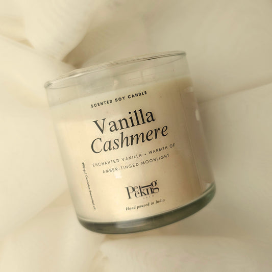 Soy Scented Candle - Vanilla Cashmere