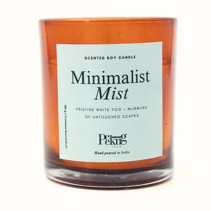 Soy Scented Candle - Minimalist Mist