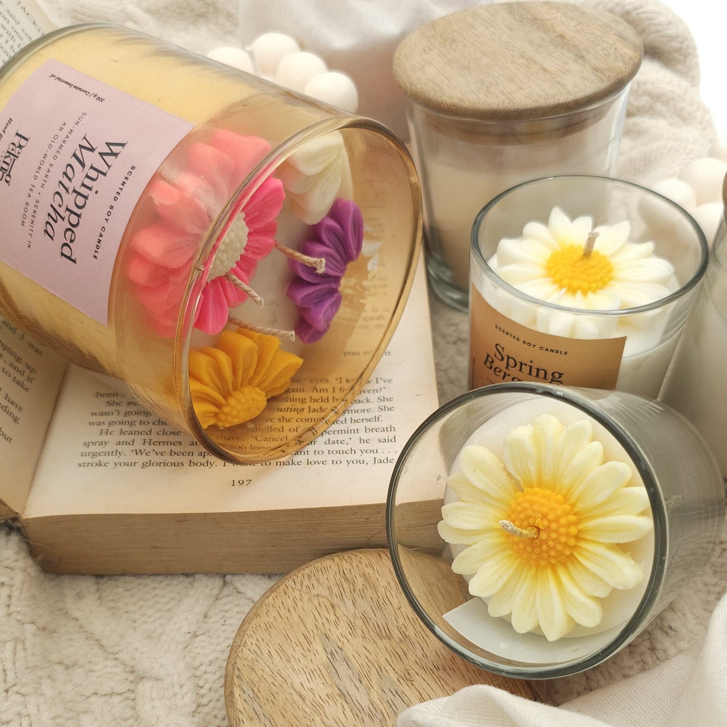 Scented Soy Candle - Blonde Woods