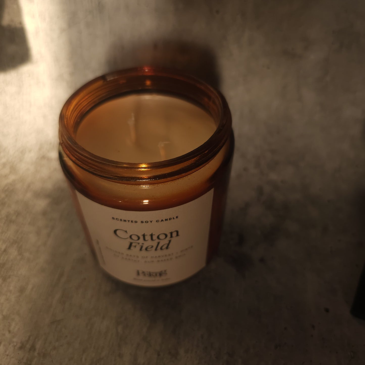 Scented Soy Candle - Cotton Field