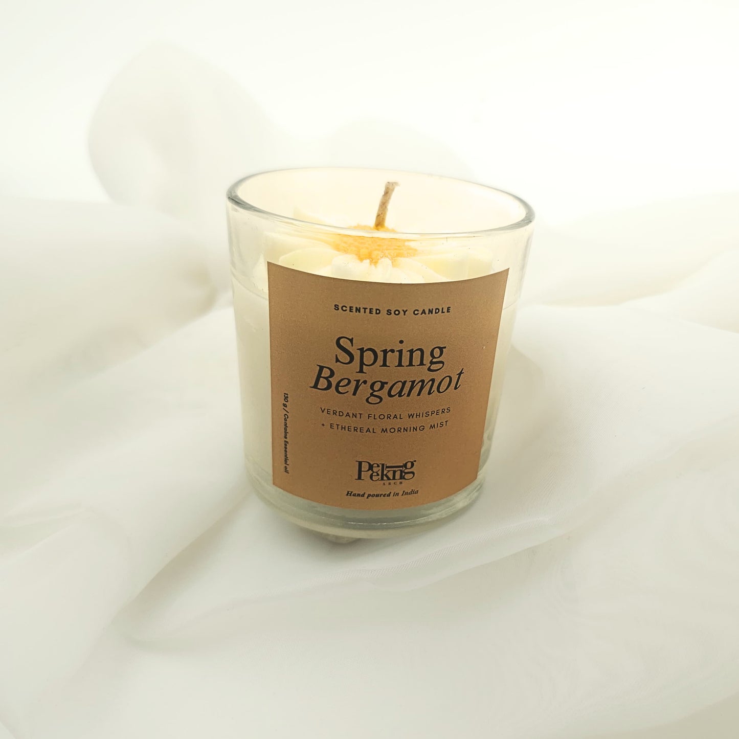 Soy Scented Candle - Spring Bergamot