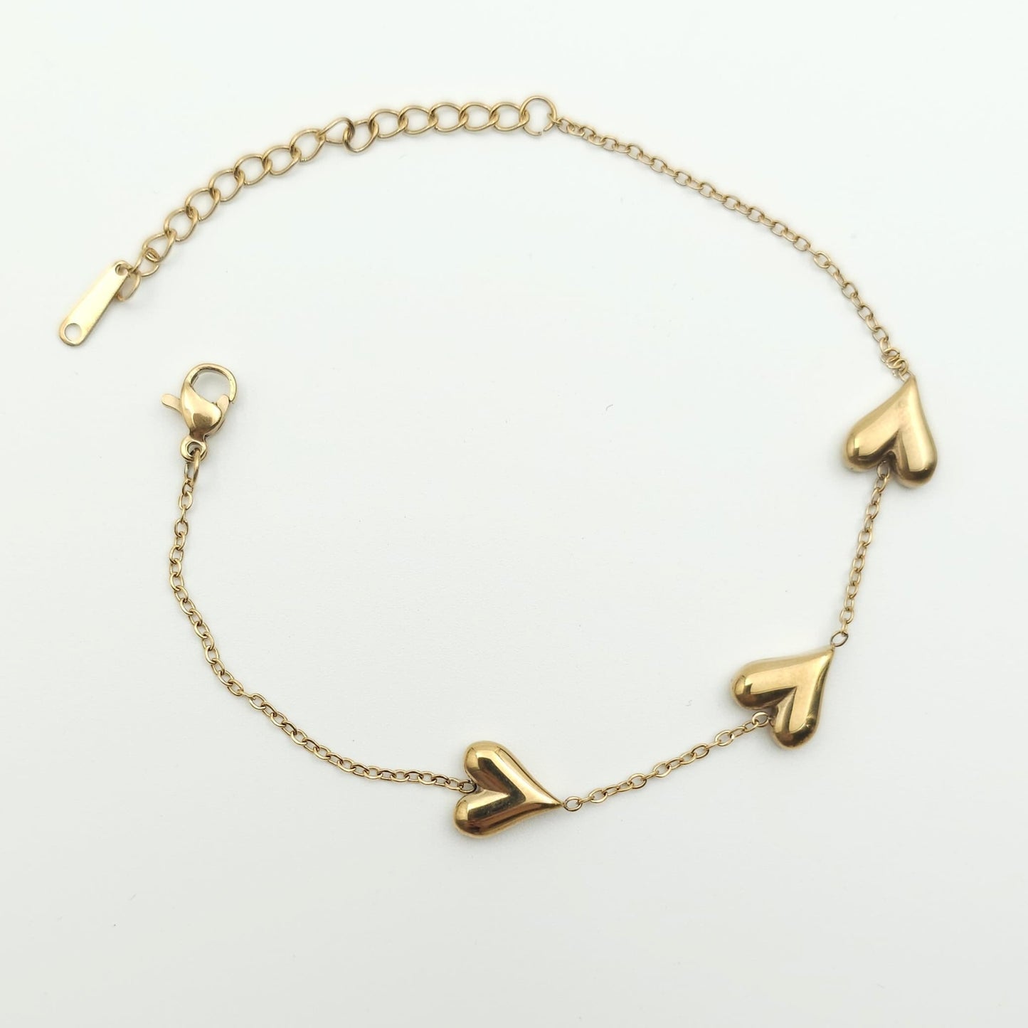 Gold Plated Anti Tarnish Bracelet - Amore Bracelet