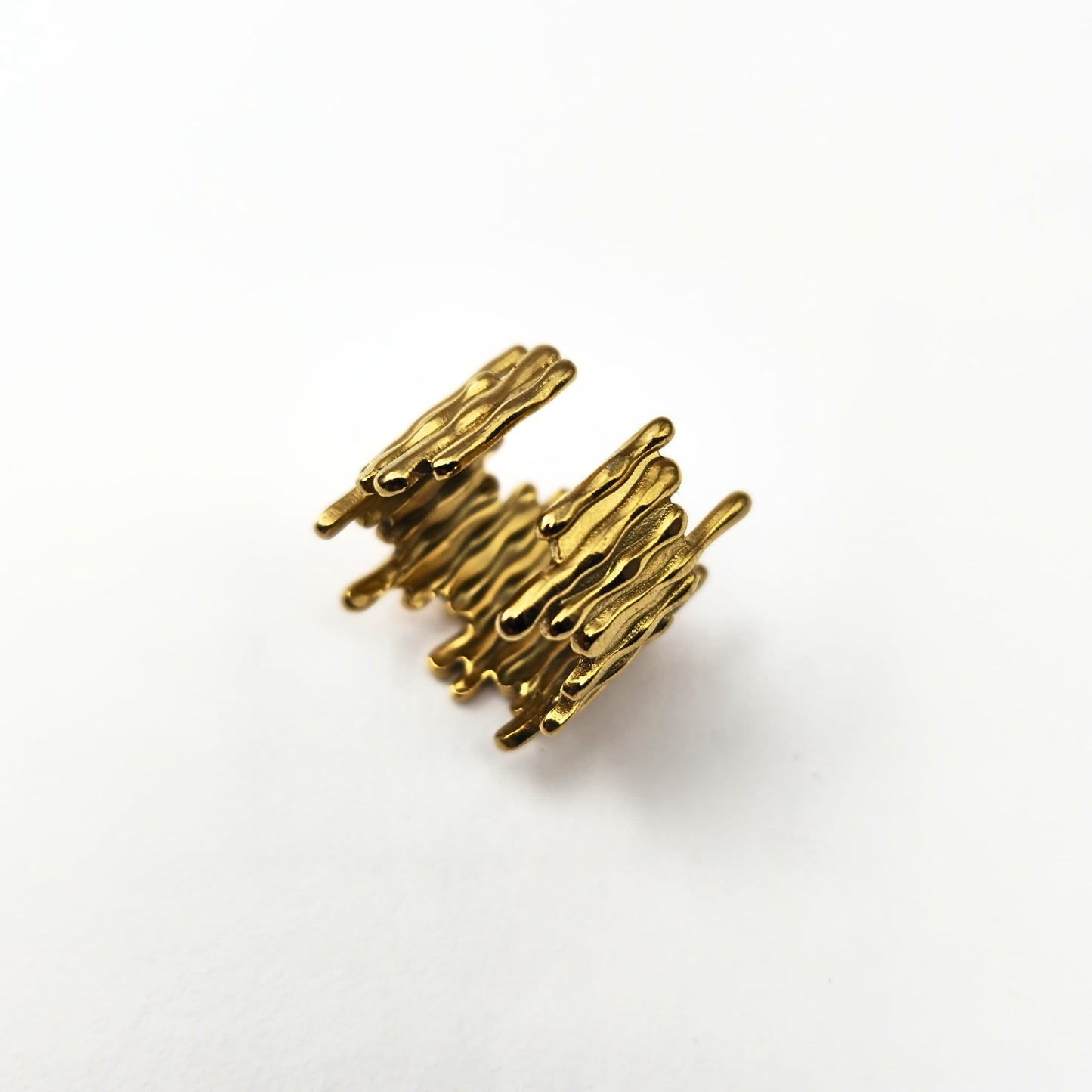 Gold Plated Anti Tarnish Ring - Celeste Statement Ring