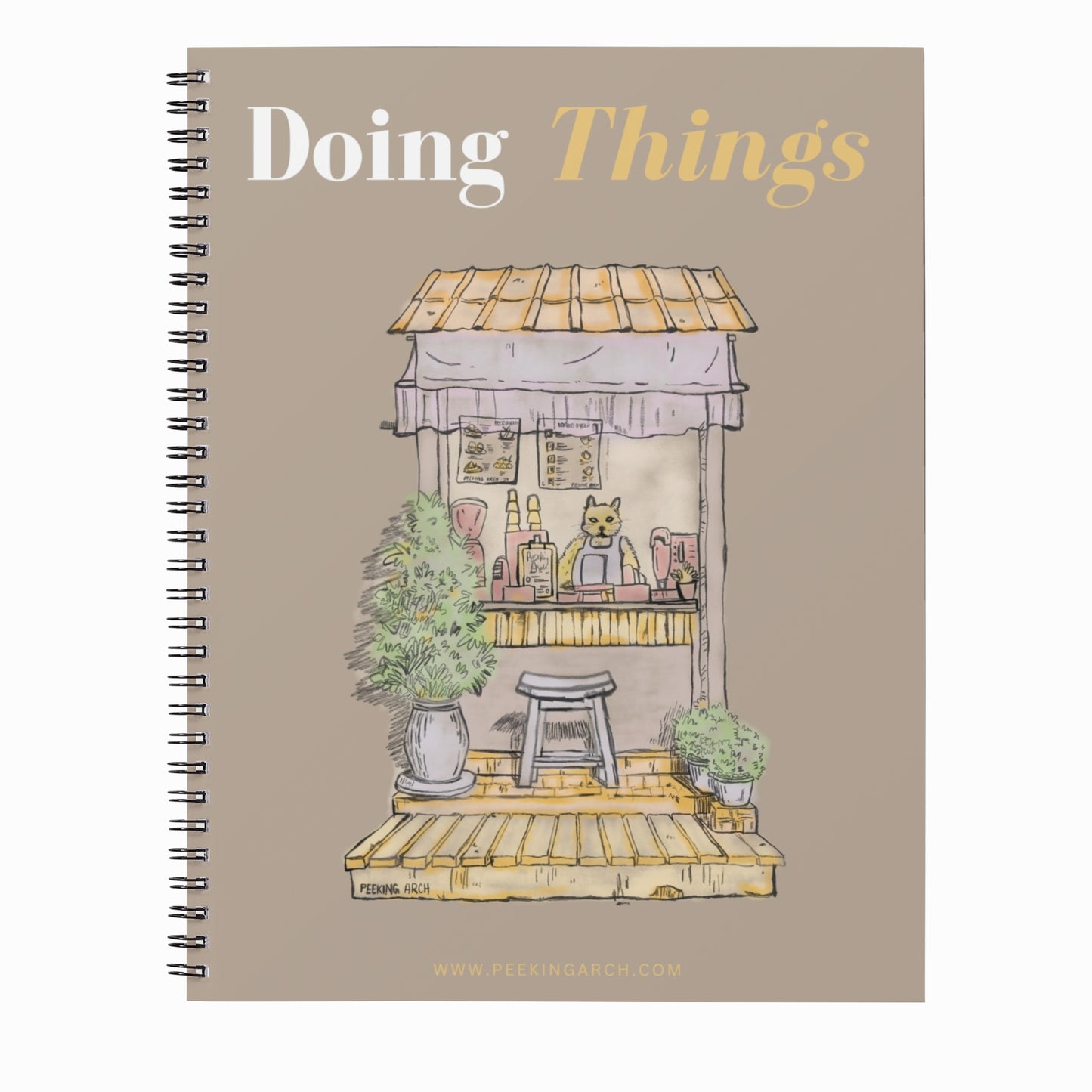 Notebook - Doing Things Cafe