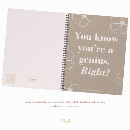 Notebook - Genius Beige